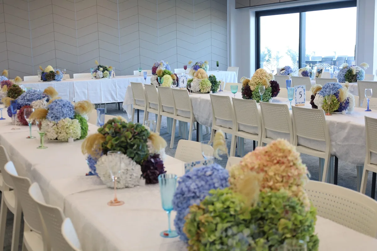 BYO wedding venue fridge stocked with wine and beer at Midway Hub Gisborne
