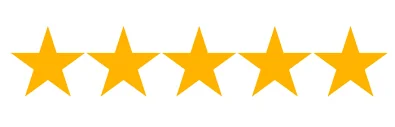5 Stars Google Rating